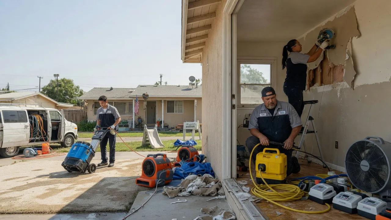 Water Damage Restoration in Garwood, TX near me